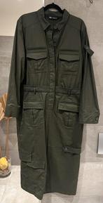 Jurk, lang, cargo, stoer, wax, groen, xxl, Kleding | Dames, Jurken, Zara, Maat 46/48 (XL) of groter, Ophalen of Verzenden, Zo goed als nieuw