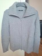 Grijs wollen vest maat M, Maat 38/40 (M), Ophalen of Verzenden, Grijs, Gedragen