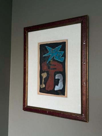 Hans Ittman abstract kunstwerk beschikbaar voor biedingen