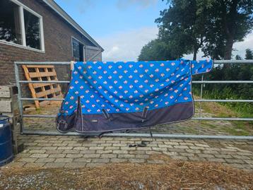 Epplejeck 0 grams UNICORN regendeken blauw - maat 205 beschikbaar voor biedingen