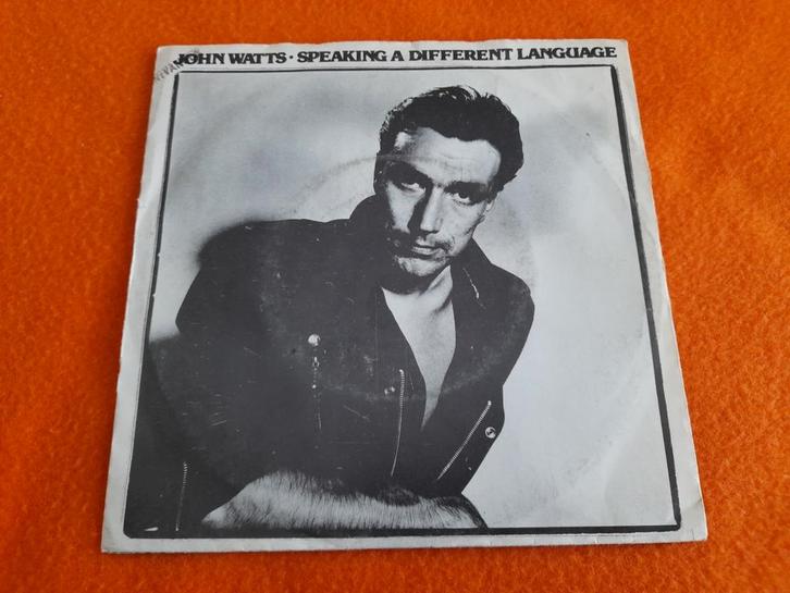 John Watts - Speaking in a different language (1981), Cd's en Dvd's, Vinyl Singles, Gebruikt, Single, Pop, 7 inch, Ophalen of Verzenden