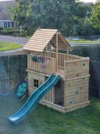 Mooi groot speelhuis met veel speelmogelijkheden, Kinderen en Baby's, Speelgoed | Buiten | Speeltoestellen, Ophalen, Schommel