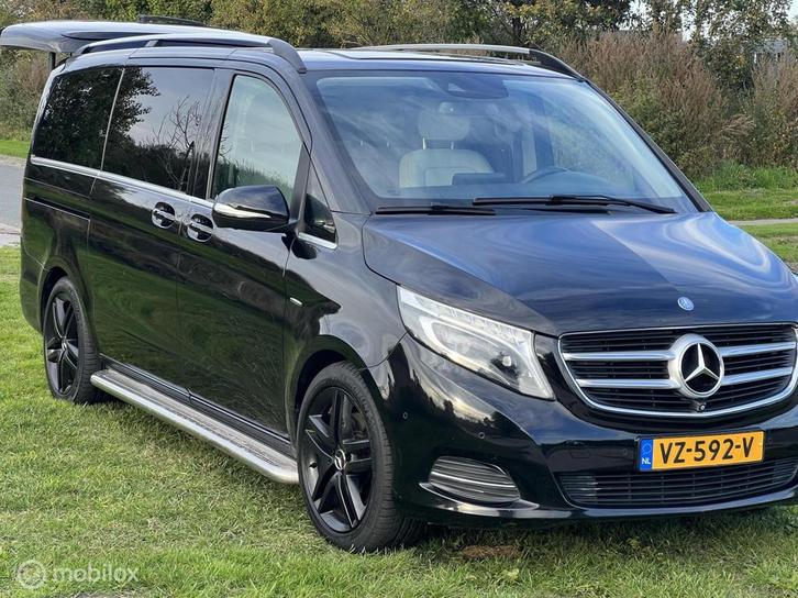 Mercedes V-klasse 250 BlueTEC Lang DC Avantgarde Edition, Auto's, Bestelauto's, Bedrijf, Te koop, 360° camera, ABS, Airbags, Airconditioning