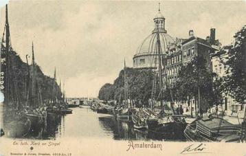 (301-367-019) Amsterdam Kerk en Singel beschikbaar voor biedingen