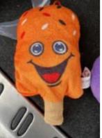 knuffeltje oranje ijsje, Kinderen en Baby's, Speelgoed | Knuffels en Pluche, Ophalen, Gebruikt, Overige typen