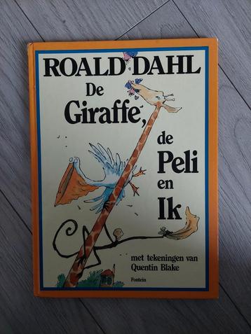 Roald Dahl eerste druk(!) Giraffe, Peli en ik grote HC 1985