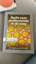 M.M.A. Reith - Recht voor professionals in de zorg, Ophalen of Verzenden, Zo goed als nieuw, M.M.A. Reith; F.J.A. Beumer