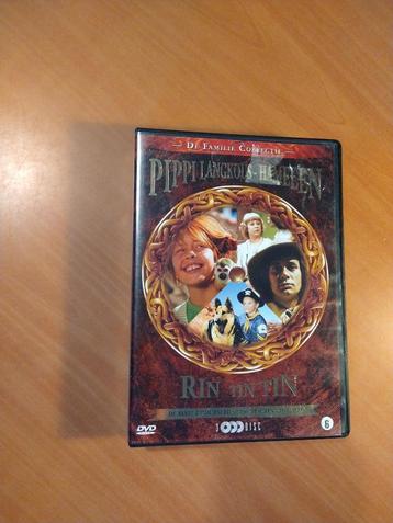 3-DVD Pippi Langkous - Hamelen - Rin Tin Tin beschikbaar voor biedingen