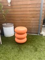 Oranje Tuinbeeld - Stapelstenen, Ophalen, Zo goed als nieuw, Beton, Abstract beeld