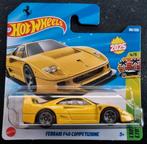 Hotwheels Ferrari F40 Competizione geel, Hobby en Vrije tijd, Ophalen of Verzenden, Nieuw, Auto