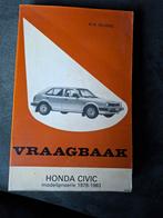 Honda Civic Vraagbaak 1979-1983, Ophalen of Verzenden