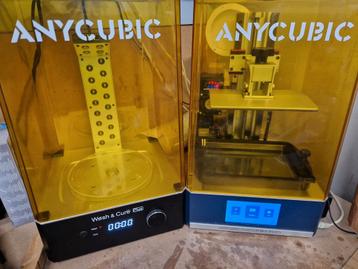Anycubic M3 Plus Resin 3D Printer incl Wash and Cure station beschikbaar voor biedingen