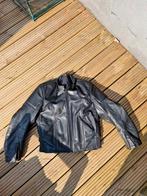 Stoere zwarte motorjas maat 52, Ophalen of Verzenden, Tweedehands, Jas | textiel