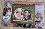 Gold CentrAfrica - Prins Charles, Prinses Diana 29 july 1981, Verzenden, Overige landen, Postfris