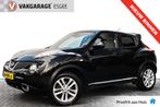 Nissan Juke 1.6 117 PK Tekna HOGE ZIT EN INSTAP MEENEEM PRIJ, Euro 5, Zwart, 4 cilinders, Met garantie (alle)