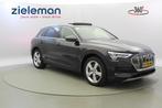 Audi E-TRON 50 quattro Launch edition plus 71 kWh - Leer, SO, Automaat, 71 kWh, Met garantie (alle), Zwart