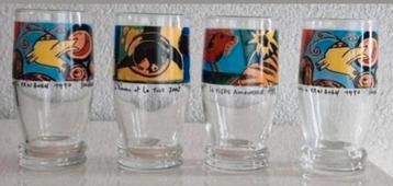 Vier Glazen Corneille beschikbaar voor biedingen