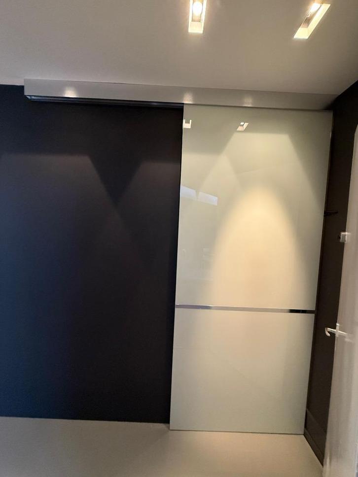Glazen schuifdeur, Huis en Inrichting, Overige Huis en Inrichting, Zo goed als nieuw, Ophalen