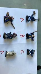 Zes metalen space marines.  Per stuf of per set., Hobby en Vrije tijd, Wargaming, Figuurtje(s), Ophalen of Verzenden, Zo goed als nieuw