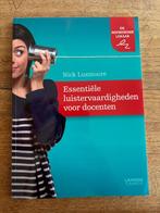 Essentiële luistervaardigheden voor docenten, Zo goed als nieuw, Alpha, Nick Luxmoore, HBO