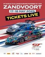 2x GT World Challenge Zandvoort tickets 18-5, Twee personen