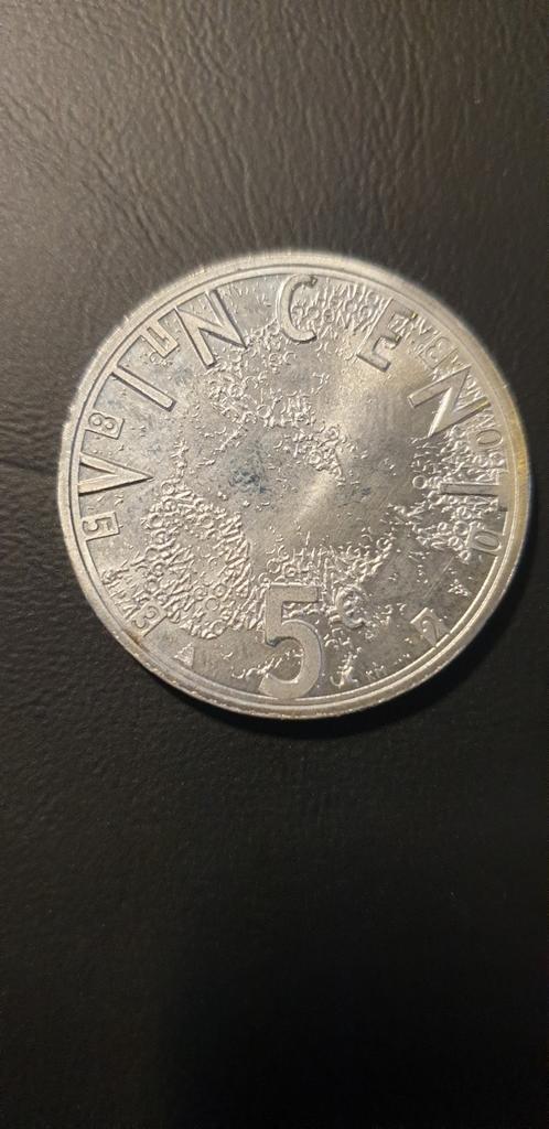 5 gulden Vincent van Goch, Postzegels en Munten, Munten | Nederland, Losse munt, 5 gulden, Koningin Beatrix, Zilver, Verzenden