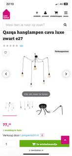 Hanglamp nieuw, Ophalen of Verzenden, Zo goed als nieuw, Minder dan 50 cm