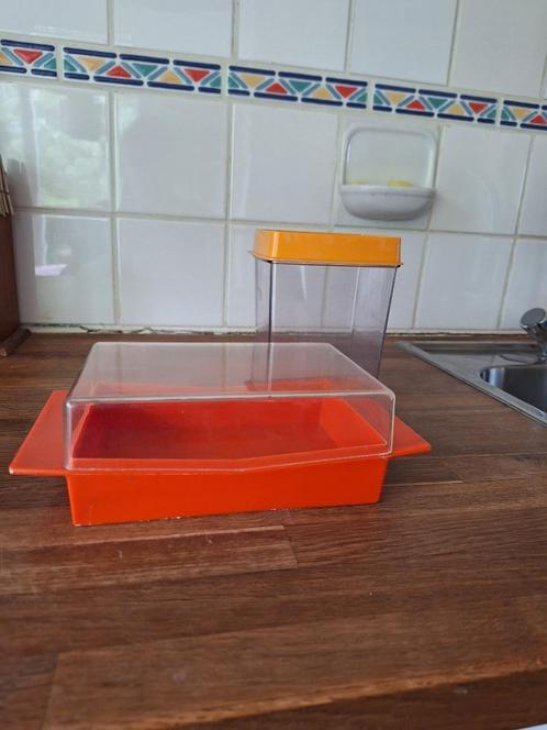 vintage strooibus en bewaardoos, Huis en Inrichting, Keuken | Keukenbenodigdheden, Zo goed als nieuw, Ophalen of Verzenden