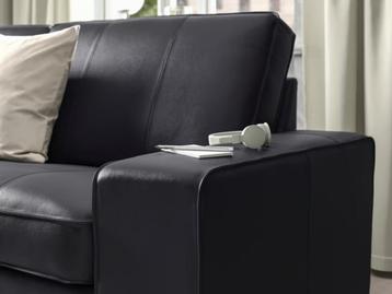1x Lederen bank IKEA Kivik Grann/Bomstad zwart - afbeelding 5
