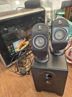Logitech X-210 Computer Speakers Set, Audio, Tv en Foto, Luidsprekers, Ophalen of Verzenden, Gebruikt, Minder dan 60 watt, Front, Rear of Stereo speakers