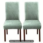 6 groene stoelhoezen NIEUW, Huis en Inrichting, Stoelen, Overige kleuren, Stoelhoezen, Nieuw, Ophalen of Verzenden