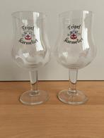 2 Tripel Karmeliet glazen, Ophalen of Verzenden, Zo goed als nieuw, Glas of Glazen, Overige merken