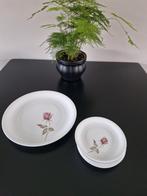 Rosenthal Servies met Rozenmotief, Huis en Inrichting, Keuken | Servies, Ophalen, Zo goed als nieuw, Bord(en), Overige stijlen