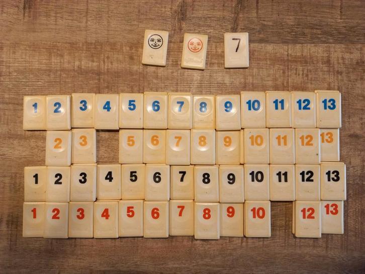 Rummikubstenen om je spel weer compleet te maken, Hobby en Vrije tijd, Gezelschapsspellen | Overige, Gebruikt, Ophalen of Verzenden