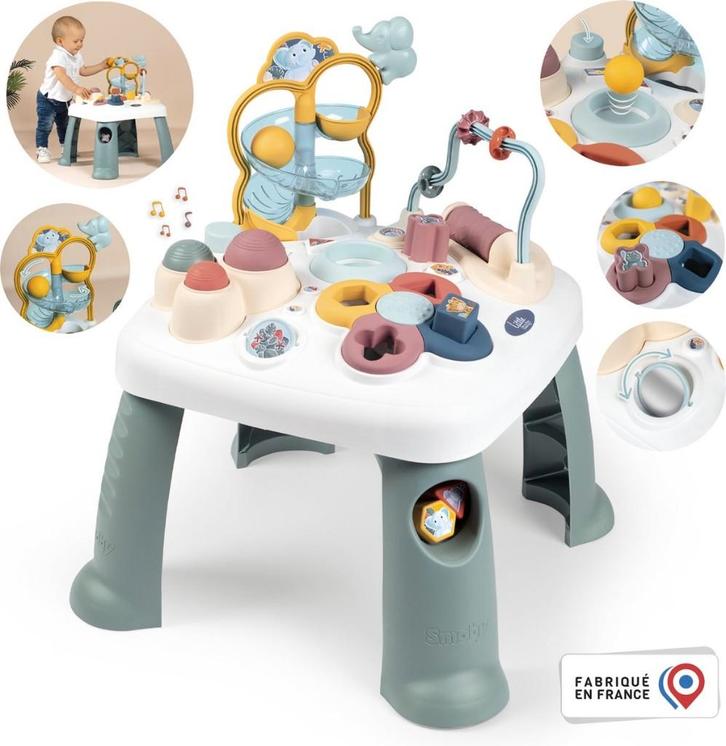Smoby - Little Smoby - Activiteiten tafel, Kinderen en Baby's, Speelgoed | Speeltafels, Nieuw, Ophalen of Verzenden