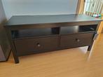 Hemnes ikea tv meuber, zwart/donker bruin, Ophalen, Zo goed als nieuw, 25 tot 50 cm, Minder dan 100 cm