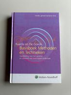 Basisboek Methode en Technieken - Baarde & de Goede, Ophalen of Verzenden, Zo goed als nieuw, HBO