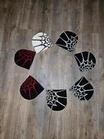 y2k spiderweb beanie, Overige maten, Ophalen of Verzenden, Zo goed als nieuw, Y2k