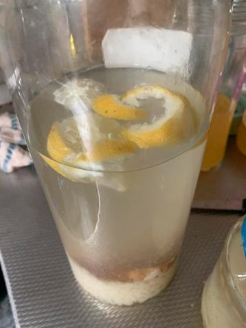Waterkefir, gezonde gefermenteerde drank beschikbaar voor biedingen