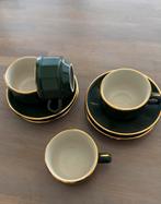 Revol porselein. Koffie of thee kopjes en schotel. Set van 4, Huis en Inrichting, Keuken | Servies, Ophalen of Verzenden, Zo goed als nieuw