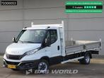 Iveco Daily 35C14 Open Laadbak 420cm Dubbellucht Airco Navi, Auto's, Bestelauto's, Gebruikt, Euro 6, Iveco, Wit