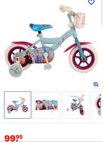 Frozen (Elsa) step + fiets., Ophalen, Zijwieltjes, Gebruikt, Minder dan 16 inch