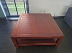 Massief Kersenhouten Salontafel, Ophalen, Gebruikt, Vierkant, Tijdloos