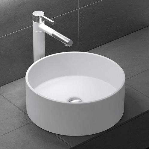 Waskom, wasbak, wastafel, opzetwastafel, wit, C-804, Doe-het-zelf en Verbouw, Sanitair, Nieuw, Wastafel, Verzenden