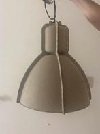 Hanglamp karton grijd, Huis en Inrichting, Lampen | Hanglampen, Ophalen, Gebruikt, Overige materialen