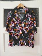 Blouse bloemen moves vintage ganni Anna nina, Kleding | Dames, Blouses en Tunieken, Maat 38/40 (M), Ophalen of Verzenden, Roze