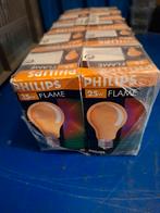 Philips Flame gloeilamp 10 stuks 25 watt E27, Ophalen of Verzenden, Nieuw, E27 (groot)