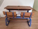 Schoolbankje vintage, Antiek en Kunst, Ophalen