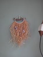 Raffia wandhanger, muurhanger, wanddecoratie, Ophalen of Verzenden, Nieuw