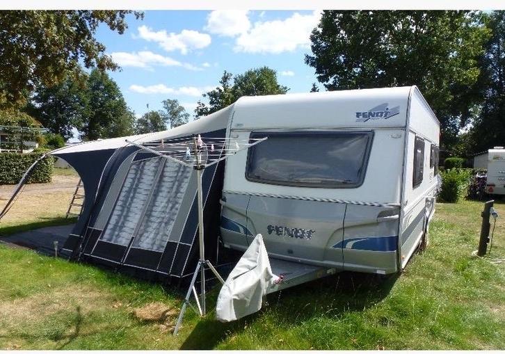 Fendt Saphir 540 Caravan - Ruime indeling! 2008, Caravans en Kamperen, Caravans, Particulier, tot en met 4, 1500 - 2000 kg, Rondzit